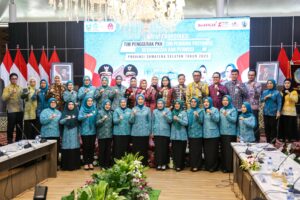 Ikuti Rakor se-Sumsel, TP PKK Patimah Toha Siap Sinergi Untuk Selaraskan Program Kerja