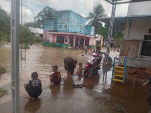 Hujan 5 Jam di Muba: Puluhan Rumah Banjir dan Jalan Lintas Terputus 