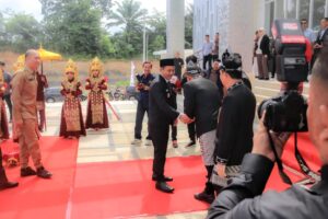Wabup Muba Rohman Hadiri Paripurna HUT PALI ke-12 Tahun