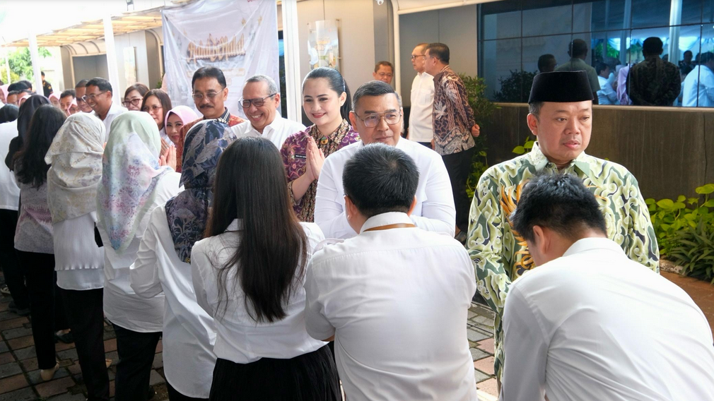 Hangat dan Penuh Keakraban, Kementerian ATR/BPN Gelar Halalbihalal Usai Libur Idulfitri