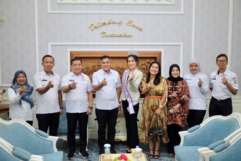 Sekda Palembang Sambut Dan Finalis Putri Indonesia 2025 Asal Sumsel