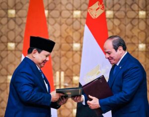 Prabowo dan Presiden El-Sisi Sahkan Kemitraan Strategis Indonesia–Mesir