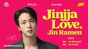 Jin BTS Bintangi Video Promosi Jin Ramen, OTOKI Luncurkan Program Global Bertema ‘Real Love’