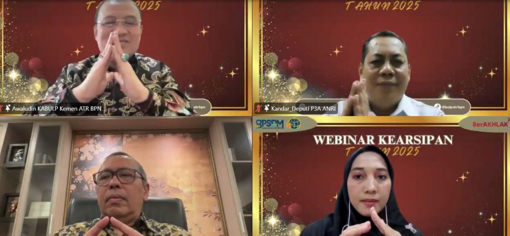 Lestarikan Memori Bangsa, Kementerian ATR/BPN Serahkan Arsip Statis ke ANRI