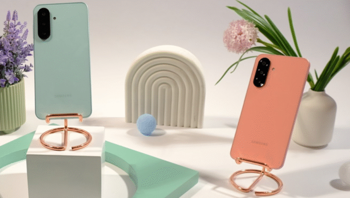Galaxy A26 5G hadir dengan performa unggul dalam warna-warna memukau seperti Mint, Peach Pink, dan juga Black
