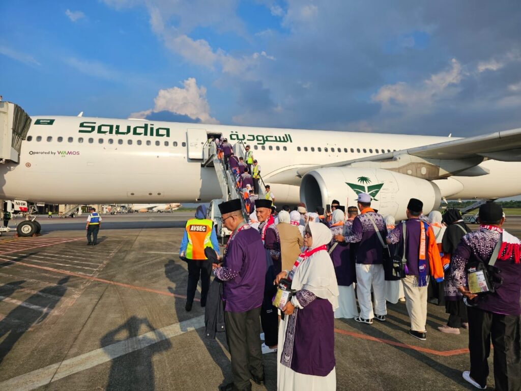 Embarkasi Palembang Telah Berangkatkan 4.059 Jemaah di Gelombang Pertama