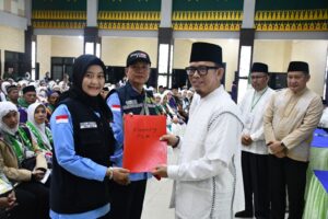 Dilepas Bupati OKU, 369 Jemaah Haji Kloter 9 Berangkat Ke Madinah