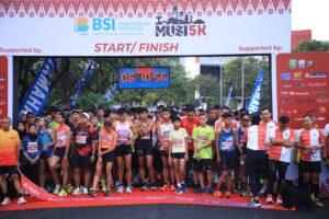 Ratusan Peserta Ikuti Musi Runner 5K