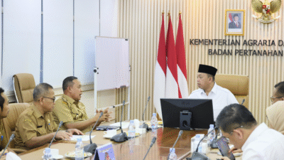 Perkuat Sinergi, Menteri Nusron dan Wali Kota Bekasi Sepakat Percepat Sertipikasi Aset Daerah
