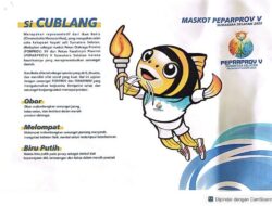 Maskot Si Cublang Resmi Jadi Logo Porprov XV dan Peparprov V Sumsel 2025
