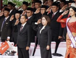 Kakanwil BPN Sumsel Asnawati Ikuti Upacara HUT ke-80 RI di Griya Agung Palembang