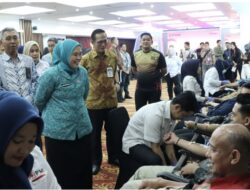 PMI Palembang Targetkan 100 Kantong Darah Dalam Kegiatan Donor Darah Bank Mandiri
