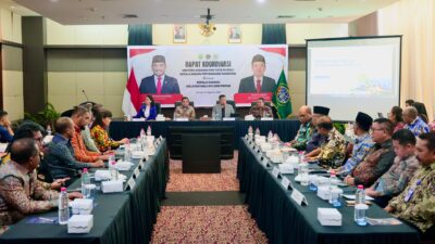 Rakor di Malut, Menteri Nusron Tekankan Pentingnya Dukungan Pemda dalam Pembuatan Sertipikat Tanah