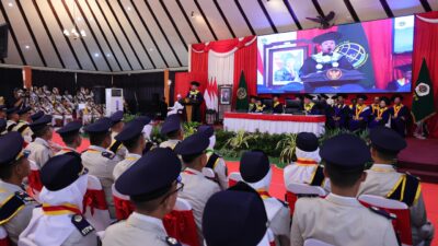 Menteri Nusron Wahid Hadiri Wisuda 624 Taruna STPN