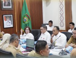 Kakanwil BPN Sumsel Hadiri Rakor Penyelesaian Lahan Mozaik 5 dan 6 Pelabuhan Palembang Baru di Tanjung Carat