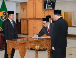 Lantik Pejabat Struktural, Menteri Nusron Wahid: Layani Masyarakat dengan Hati, Bukan Transaksi