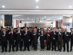 Pelantikan dan Pengambilan Sumpah Janji Jabatan Struktural dan Fungsional di Kanwil BPN Sumsel