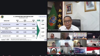 Sekjen Kementerian ATR/BPN Ingatkan Jajaran Jalankan SPIP secara Kolaboratif