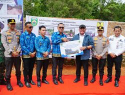Gubernur Herman Deru Kucurkan Rp 40 Miliar Bangun Infrastruktur Empat Lawang