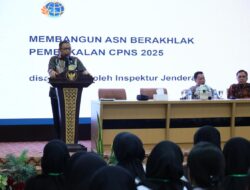 Jaga Kedaulatan Negara, Irjen Bangun Rasa Kebanggaan CPNS Kementerian ATR/BPN
