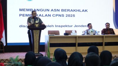Jaga Kedaulatan Negara, Irjen Bangun Rasa Kebanggaan CPNS Kementerian ATR/BPN