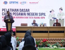 Tutup Latsar Gelombang 1 Tahun 2025, Sekjen Kementerian ATR/BPN Beri 3 Pesan Pedoman CPNS dalam Bertugas