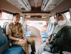 Tepati Janji, Ratu Dewa Naik Teman Bus Menuju Lokasi Giat Pertama