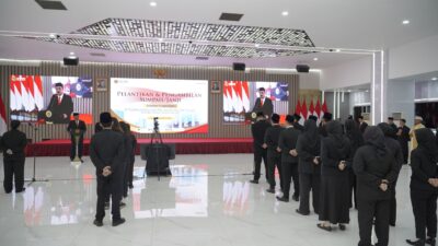 Lantik Pejabat Fungsional, Sekjen ATR/BPN: Harus Pandai, Cerdas, dan Tekun