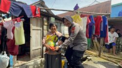 Biro SDM Polda Sumsel Berbagi Kepedulian Ramadan ke Warga SU I 