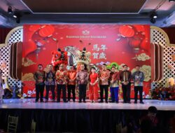 Sekda Edward Candra Hadiri Imlek Bersama Warga Tionghoa