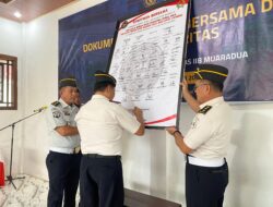 Komitmen Wujudkan Birokrasi Bersih, Lapas Muaradua Laksanakan Penandatanganan Pakta Integritas 2026