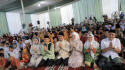 RDPS Gelar Tasyakuran Satu Tahun Kepemimpinan, Ajak 479 Anak Yatim Doakan Palembang