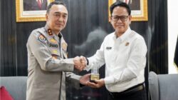 Jaga Kepastian Hukum Pertanahan, Kakanwil BPN Sumsel Silaturahmi dengan Kapolda Sumsel