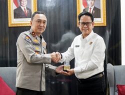 Jaga Kepastian Hukum Pertanahan, Kakanwil BPN Sumsel Silaturahmi dengan Kapolda Sumsel
