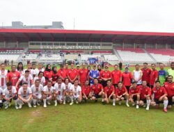 Buka Pertandingan Persahabatan, Ratu Dewa Saksikan Kemenangan Korpri FC Atas David FC