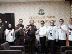 Perkuat Sinergi, Kakanwil BPN Sumsel Audiensi dan Silaturahmi dengan Kepala Kejati Sumsel