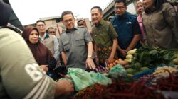 Ratu Dewa Dampingi Mendag RI Sidak Pasar KM 5 Palembang, Pastikan Stok Aman Jelang Ramadan