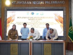 Kantah Kota Palembang dan Kejari Palembang Teken MoU Pendampingan Hukum dan Pengamanan Aset Negara