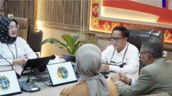 Perkuat Kolaborasi, Kakanwil BPN Sumsel Terima Audiensi Bank Mandiri Kanwil II Palembang