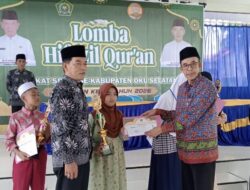 Lomba Hifdzil Qur’an Tingkat SD/MI se-OKU Selatan, Githa Anindya Asillah Raih Juara 1