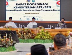 Rakor Bersama Pemda NTB, Menteri Nusron Wahid Sebut Integrasi Data Tanah dan Pajak Bisa Dongkrak PAD hingga 300 Persen