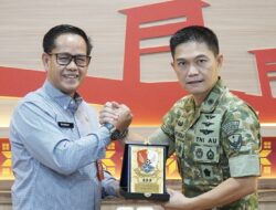 Kakanwil BPN Sumsel Audiensi Bersama Lanud Sri Mulyono Herlambang, Percepat Sertifikasi Aset Negara