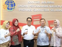 Kantah PALI Gelar Koordinasi Strategis dengan Kanwil BPN Sumsel