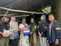 Sambut HUT Bhayangkara ke-80, Unit Pidkor Polres OKU Timur Tebar Kepedulian Lewat Bansos