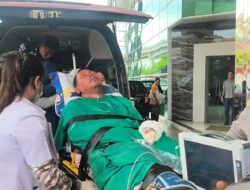 Korban Selamat Kecelakaan Maut Muratara Dirujuk ke RS Bhayangkara Palembang dengan Helikopter