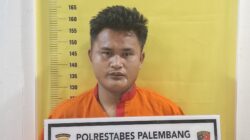 Polrestabes Palembang Tangkap Pelaku Pemerkosaan Anak di Bawah Umur di Gandus.