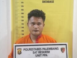 Polrestabes Palembang Tangkap Pelaku Pemerkosaan Anak di Bawah Umur di Gandus.