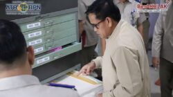 Sidak Pelayanan hingga Pembinaan, Kakanwil BPN Sumsel Kunjungi Kantah OKI