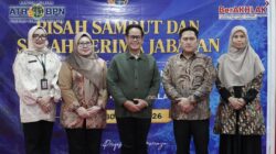 Pisah Sambut Pejabat Kanwil BPN Sumsel Berlangsung Khidmat dan Penuh Kekeluargaan