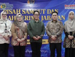 Pisah Sambut Pejabat Kanwil BPN Sumsel Berlangsung Khidmat dan Penuh Kekeluargaan